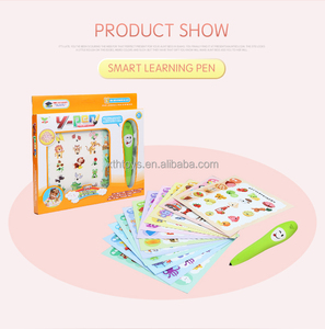 ของเล่นพัฒนาการทางปัญญาของเด็ก,ของเล่นเพื่อการเรียนรู้ภาษาอังกฤษของเด็กของเล่นปากกาพูดได้อัจฉริยะพร้อมการ์ด12ใบ - Product Image 2