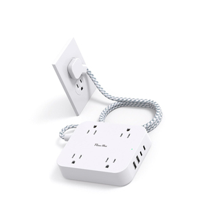 New <strong>Design</strong> US <strong>Multiple</strong> Outlets Braided <strong>Extension</strong> Cord 4-Outlet Power Strip With USB Electric <strong>Extension</strong> <strong>Sockets</strong> for Home Use - Product Image 1