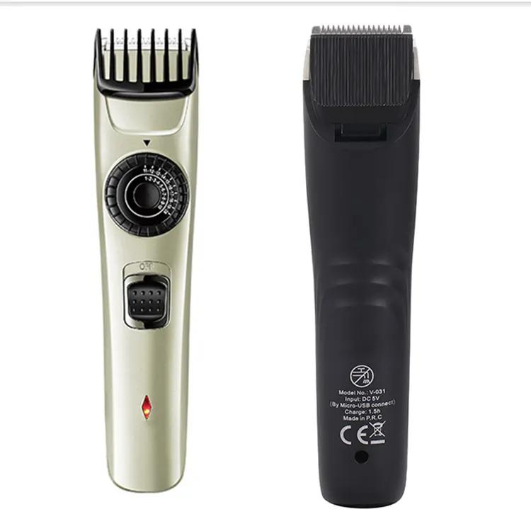 वयस्क स्वयं-सेवा बाल क्लिपर बिजली क्लिपर रिचार्जेबल 1-20mm पुरुषों की दाढ़ी trimmer