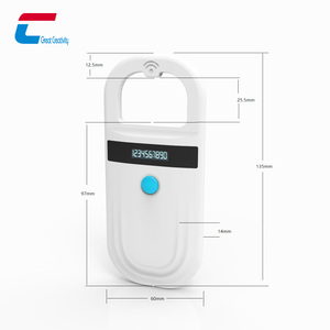 RFID 134.2KHz 125khz hayvan rfid okuyucu pet lector köpek çip tarayıcı mikroçip EMID FDX-B RFID hayvan mikroçip okuyucu tarayıcı - Product Image 4