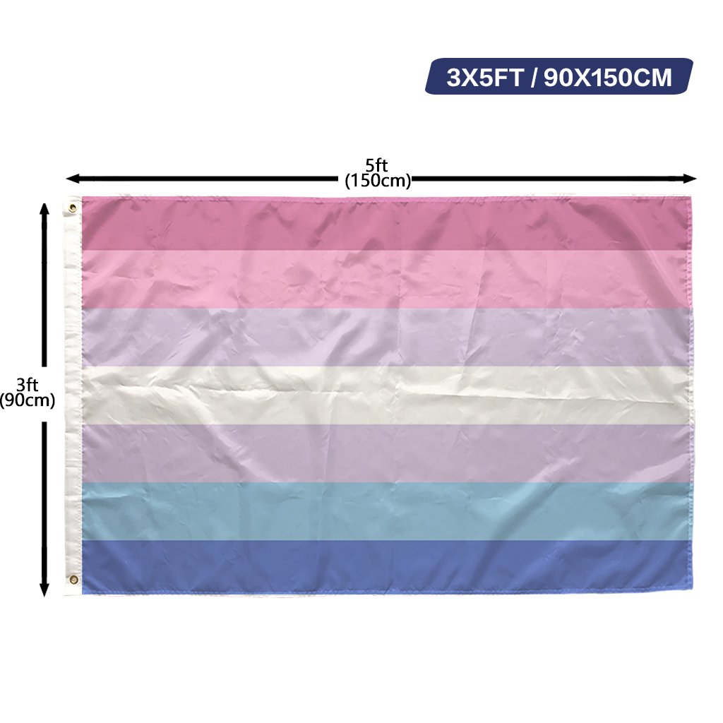 Bigender Pride Flag 7 Stripe