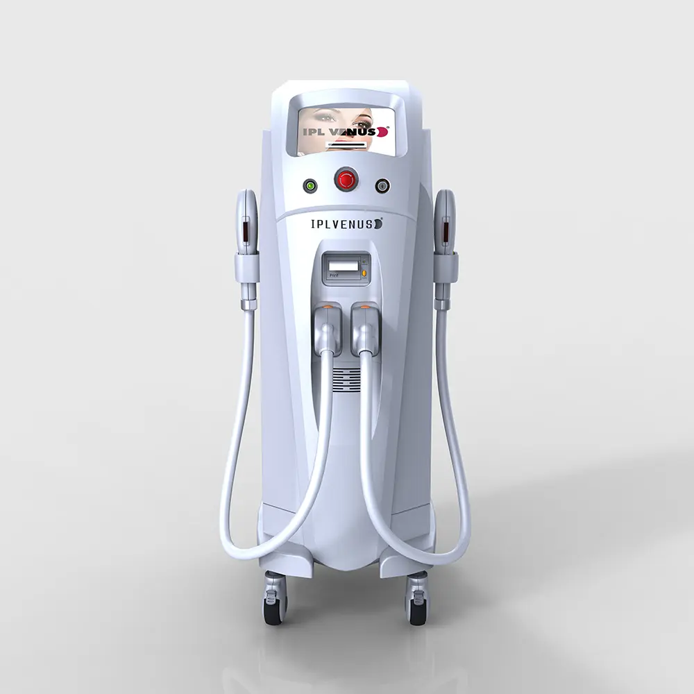 CE ipl laser hair removal machine painless whole body ipl hair removal skin rejuvenation 2 handles opt depiladora ipl machine