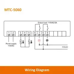 Elitech MT-5060 Refrigerator Temperature Controller Controller Temperature STC-8080