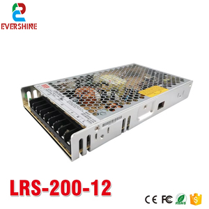 Adaptador de pantalla LED de salida única MEAN WELL, salida de 200W, 12V, 17A, fuente de alimentación conmutada para Módulo de número de 7 segmentos - Product Image 3