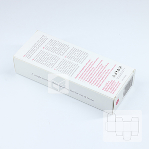 Прямоугольная бумажная складная коробка с логотипом - Product Image 4