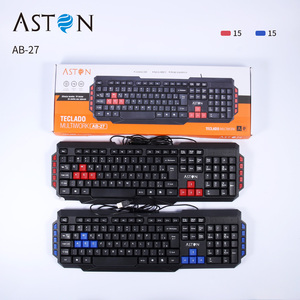 Panish-teclado y ratón inalámbricos para videojuegos, diseño personalizado con retroiluminación árabe, combo de 2,4g