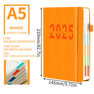 In Stock Factory Direct A5 Schedule <strong>Notebook</strong> <strong>2025</strong> Calendar Book Custom Yearly Daily Planner <strong>Notebook</strong> - Product Image 5