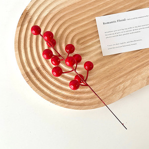 Năm mới tự làm hoa sắp xếp nhựa Fortune trái cây bạch quả lá bạch quả phụ kiện mô phỏng hoa nhân tạo chụp - Product Image 6