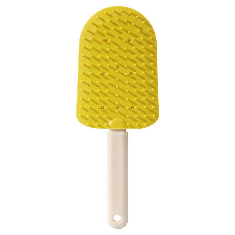 Ice cream massage comb-yellow