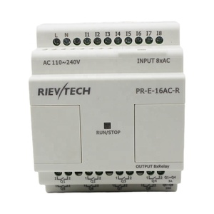 Programmier bare Logik systeme PR-E-16AC-R auf Lager PLC RIEVTECH plc Trainings kit mit vollem Zubehör entren ador Ersatzteile - Product Image 1