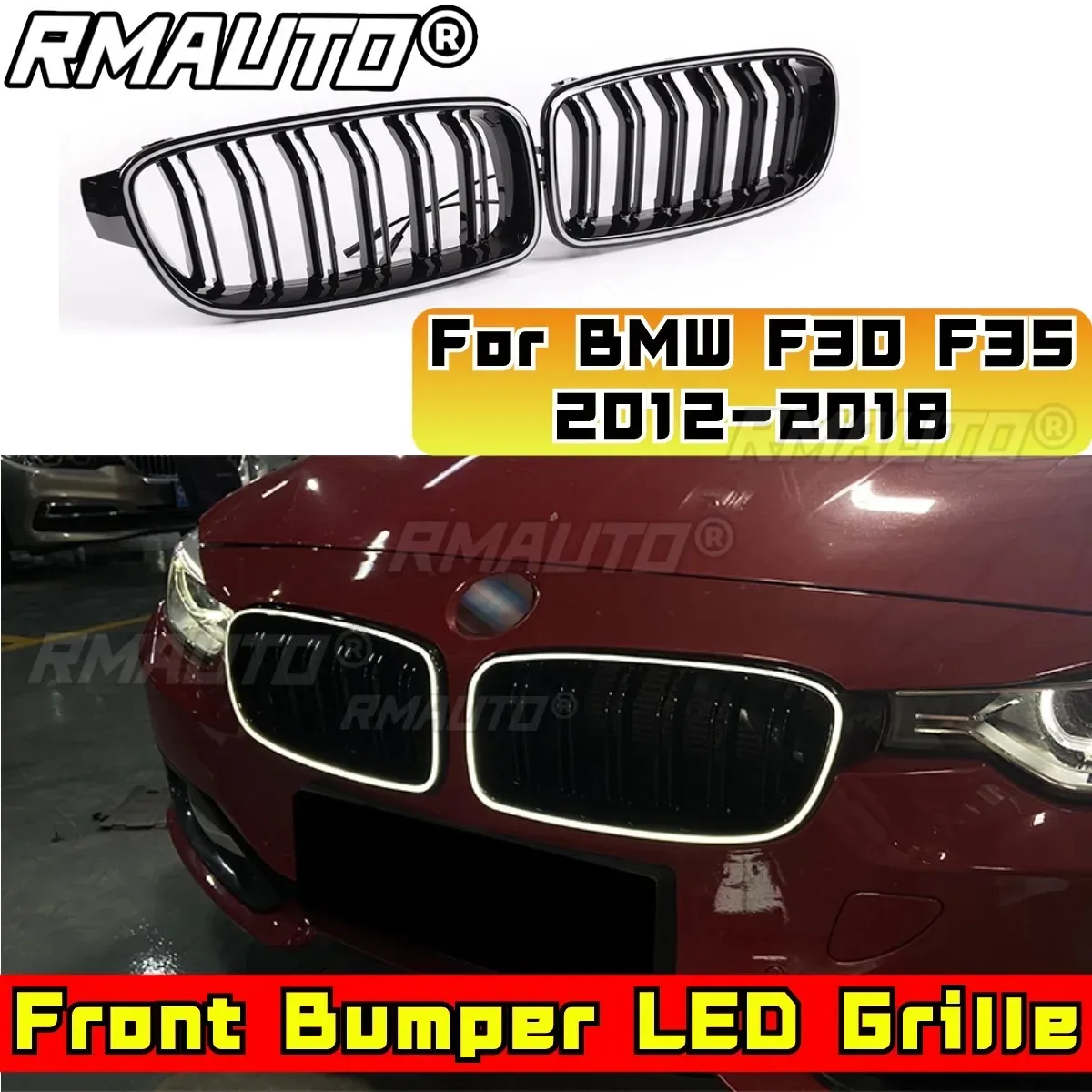 LED Noir brillant