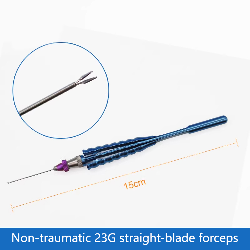 Pinza a membrana dritta T252S, non traumatica 23G
