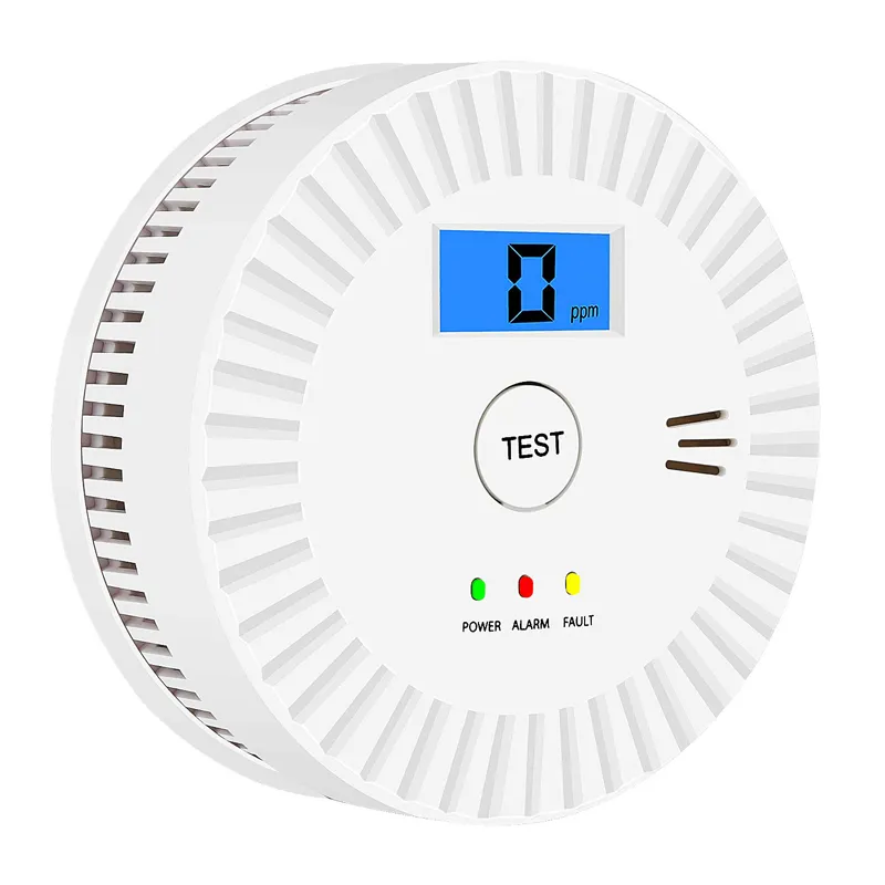 Alarma de incendios para uso doméstico, detector de humo y monóxido de carbono independiente de alta calidad, 12 años de fábrica
