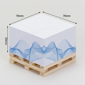 Professional <strong>Custom</strong> Pallet <strong>Note</strong> Paper <strong>Block</strong> <strong>Memo</strong> <strong>Cube</strong> Pad 7.6*7.6 Sticky <strong>Note</strong> with Wooden Pallet - Product Image 2