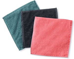 25*25 cm hediye havlu renkli mikrofiber yüz havlusu beyaz yüz havlusu yüz temizleme