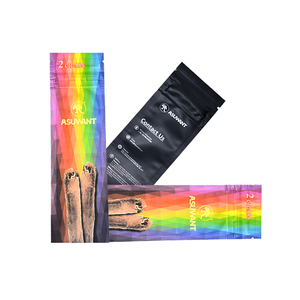 Tùy Chỉnh In Nắp Kéo Ziplock Nhựa Hút Thuốc Thuốc Lá Xì Gà Kết Thúc Tốt Đẹp Grabba Fronto Lá Bao Bì Túi - Product Image 3