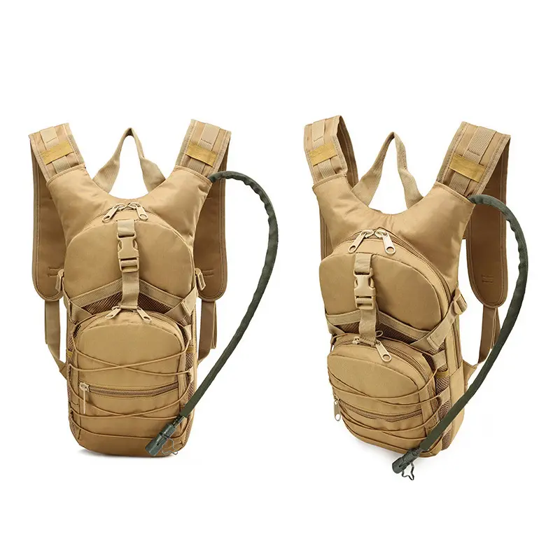 New Tactical Hiking Motor Cross Riding Molle Running Cycling Custom Hydration Pack Backpack With Water Bladder