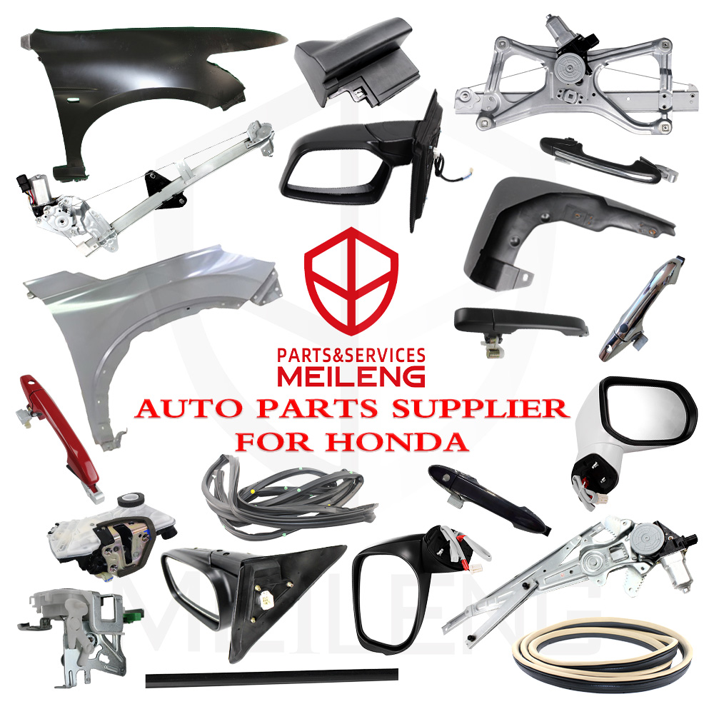 Pièces de carrosserie colorées pour Honda