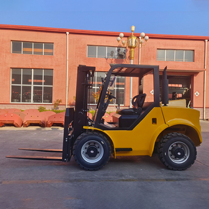 Xe nâng DIESEL 3 tấn off-road nâng chiều cao 4 mét lốp khí nén lớn cho các ứng dụng công nghiệp và ngoài trời nặng - Product Image 4