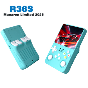 2025 r36 Retro palmare giocatore di gioco 64GB 15000 + giochi 3.5 pollici IPS schermo Open Source Linux sistema di gioco console lettore Video - Product Image 2