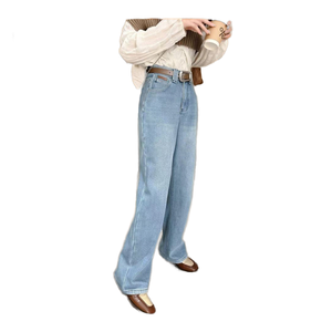 Quần Jean Thời Trang Nữ, Quần Jean Nữ Cạp Cao, Phong Cách Thông Thường, Thiết Kế Thời Trang Tùy Chỉnh Cho Nữ - Product Image 4