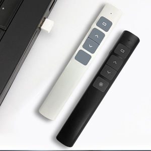 2,4 GHz Wireless Presenter Pen USB RF Fernbedienung Zeiger wiederauf ladbare rote Zeiger Stift für Power Point - Product Image 1