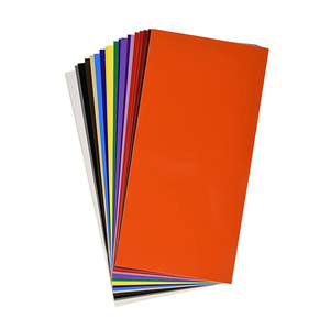 PVC 0.61/1.22*50m renk vinil film için ışık kutusu/yüksek kaliteli mat saydam renk vinil kesme renk vinil - Product Image 2