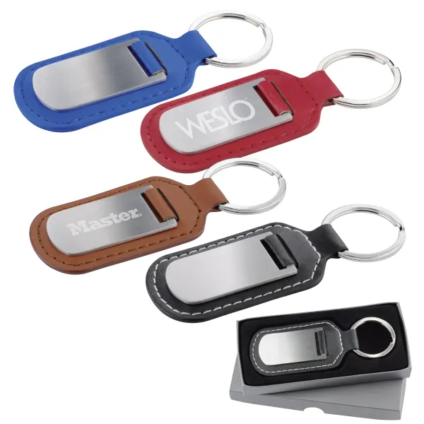 wholesales custom leather keychain blank metal branded leather key holder add your logo Car logo leather keyring
