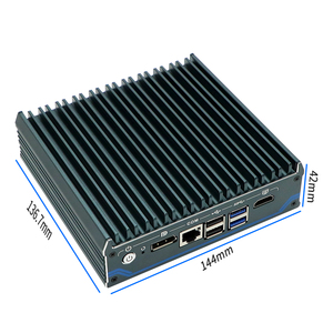 Soluciones informáticas industriales HBAPOS Mini computadora sin ventilador Procesador Intel N100 Mini PC Gaming - Product Image 4