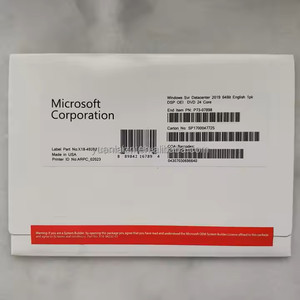 Paquete completo OEM de alta calidad Win Server 2019 DVD Edición estándar Producto de software Paquete completo OEM con versión Pro