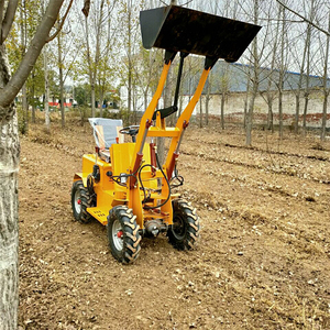 Ce批准New600kg轮式迷你装载机前装载机轮式迷你装载机柴油18hp - Product Image 5