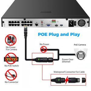 16CH 8MP Smart Dual Light IP POE Sistema de cámara Guard Viewer OEM Audio 8CH 4CH Seguridad Torreta Cámara de red CCTV 4K NVR Kit - Product Image 4