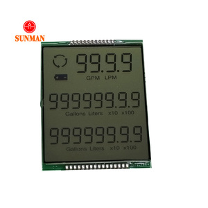 Custom 7 segmento Mono monocromatico cifra Tn Stn Fstn Htn Lcd per il livello dell'acqua Controller Meter - Product Image 2