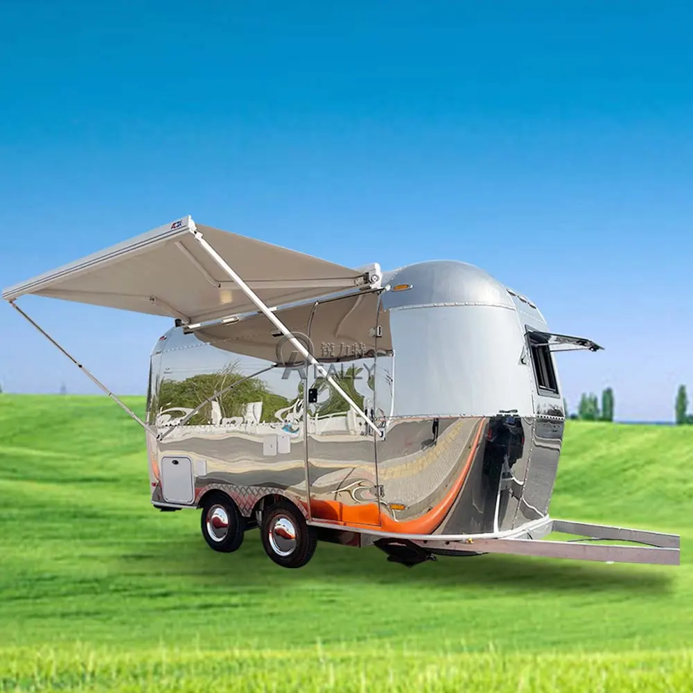 Hot Koop Hot Product 2024 Reizen Trailers Kleinere Camper Trailer Hoge Kwaliteit Caravan Quad