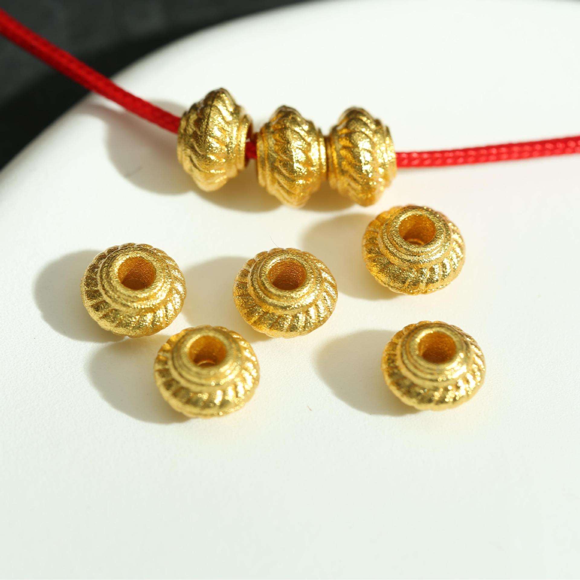 Lanterne perles (6mm * 4mm)