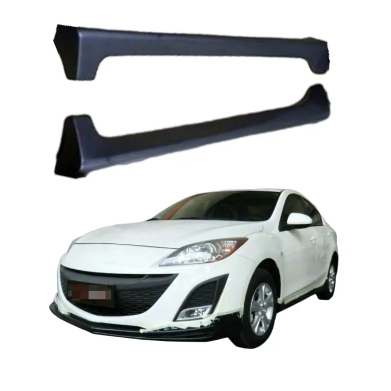 Широкий обвес для Mazda3 XingPin 2011 2012 2013 типа B, система кузова Pp включает в себя автомобильную боковую юбку, часть бампера