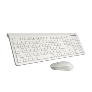 Combo de teclado y ratón inalámbrico de 2,4G, diseño ergonómico cómodo, 104 teclas, certificado ROHS para uso en escritorio, Stock, G