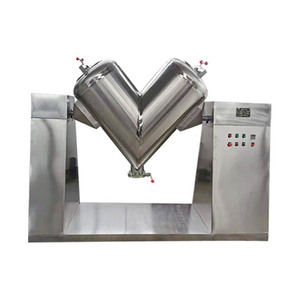 Otomatik laboratuvar karıştırma makinesi v-mikser v şekli toz mikser/küçük toz için 300 litre blender v şekli mikser - Product Image 3