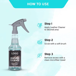 Özel etiket leke çıkarıcı araba koltuğu temizleyici deri kremi korumak deri kanepe araba iç temizleyici - Product Image 6