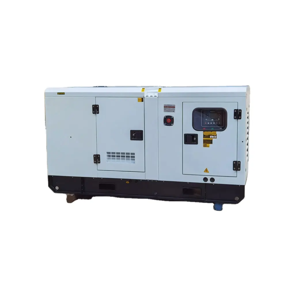 Powered by Weifang Ricardo 12KW 16KW New Design brushless dynamo water cooled diesel generator 10kw 20 kw 16kva 20kva factory