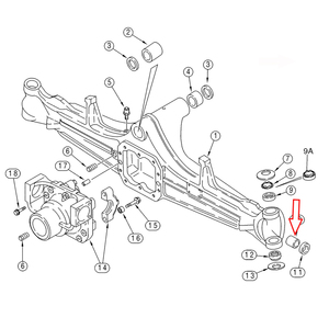 Suku Cadang Traktor Shengbao Cocok untuk Belanda Baru Cocok untuk Kit Hub Depan 4X4 Hub Case IH 85806011 Oleh Penjualan Banyak - Product Image 6