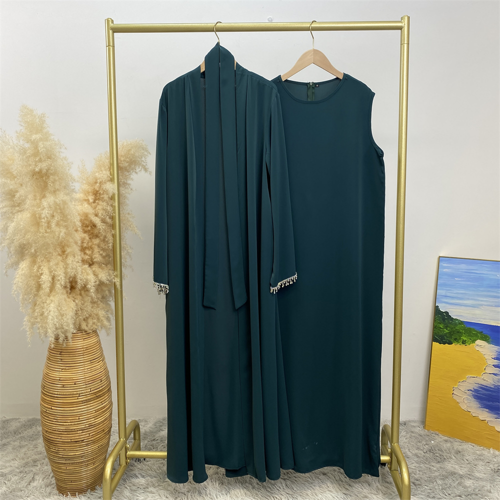 DarkGreen(abaya+inner)