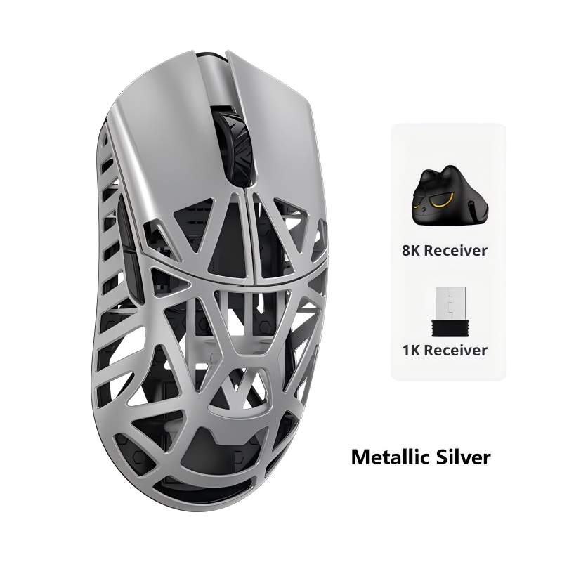 Metallic Silver -Omron Opticals / TTC Nihil