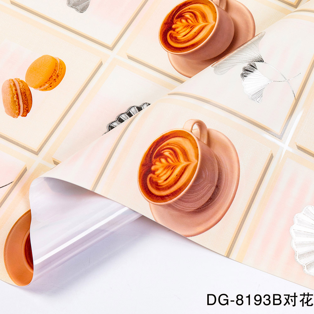 Luxury Double Side Face Gold PVC Table Cloths for Banque