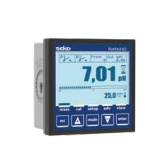 מכשיר בקרה SEKO Kontrol 80, יכול למדוד PH, מוליכות, קצב זרימה, כלור שארית - Product Image 2