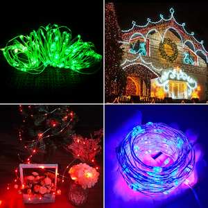 Dual Color <strong>LED</strong> APP Control <strong>String</strong> <strong>Light</strong> Indoor Outdoor Decorative Fairy <strong>Light</strong> <strong>with</strong> <strong>Timer</strong>/Remote/Dimmable for Patio Party - Product Image 2