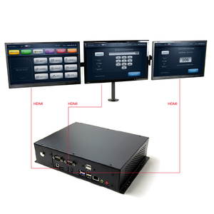 Carcasa de Metal para PC pequeño, varias Interfaces, Win OS, CPU, placa base, Mini ordenador