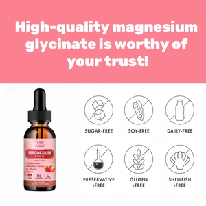 Oem Label pribadi menghilangkan stres, dosis berat laju 500mg Vitamin B6 Magnesium Glycinate tetesan kesehatan mulut dewasa - Product Image 4