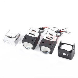 Gcar ไฟหน้าสี่เหลี่ยมอเนกประสงค์1.8นิ้ว53W เลนส์โปรเจคเตอร์เมตริกซ์ LED สำหรับรถจักรยานยนต์ - Product Image 5