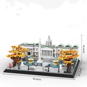 Wange 5249ใหม่โมเดลของเล่นตัวต่อตัวต่อสำหรับเด็กรุ่น Trafalgar Square London UK ชิ้นส่วนขนาดเล็ก - Product Image 3